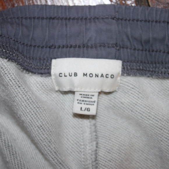 CLUB MONACO Men's Jogger Terry Pants - Picture 5 of 6